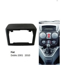 Aymustek Fiat Doblo Eski Kasa 7inç Double Teyp Çerçevesi Mat Siyah Renk