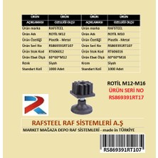 Plastik Rotil RAFSTEELRS869391RT107 /12ADET