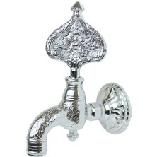 LPD Desenli Osmanlı Musluğu Pvd - Krom (Perlatörlü)