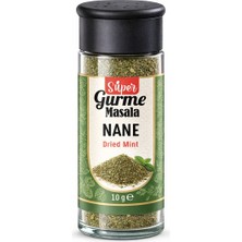Super Gurme Masala Nane 10 gr Cam Şişe – Doğal Kurutulmuş Nane