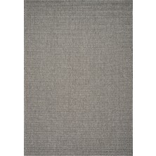 Koza Halı Retro Plain Gri Düz Dokuma Halı A3190A