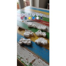 Crafts Tasarım Atölyesi Taş Boyama ve El Becerisi Geliştirme Seti ( Çocuk Gelişimi Etkinliği )