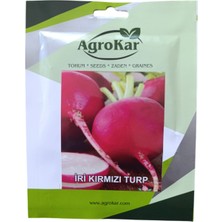 Agrokar Iri Kırmızı Turp Tohumu 10 gr