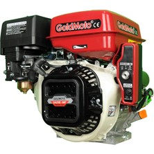 Goldmoto GM270E 9 Hp Marşlı Krank Mili Kamalı Benzinli Motor