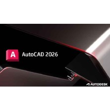 Autodesk Autocad 2026 1 Yıl - Pc  - Yapay Zeka - Full Sürüm