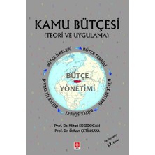 Ekin Yayınevi Kamu Bütçesi Nihat Edizdoğan