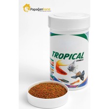 Papağanhane Tropikal Akvaryum Balık Yemi Granül 50G/100ML – Astaksantin, Omega 3, Multivitamin, Organik Mineral