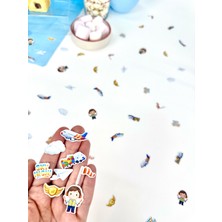 Fluparty Airplane - Uçak Temalı Mini Masa Konfetisi