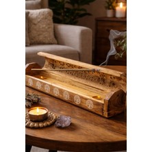 Ciyu Ticaret Ahşap Maun Tabut Tütsülük Ferah ve Egzotik Kokular Için Dekoratif Tütsülük Maun Ağacı