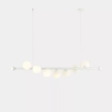 Ronisu Aydınlatma Valoria Camlı Sıralı Yemek Masası Avize Ra-Avz- 1346-95-82