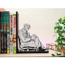 Anka Atölye Jujutsu Kaisen Nanami Kento Kitap Tutucu - Anime Temalı Kitaplık / Raf Dekoru (18 x 14 x 8cm)