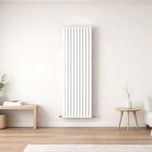 Aeon Visage Alüminyum Dekoratif Radyatör Dikey 150CM x 50CM (10 Dilimli) Beyaz