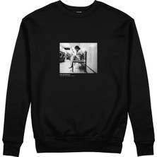 The Lucid Lab Amy Winehouse At The Laundromat 2004 Sweatshirt - Siyah