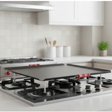 Efsoon Organics Ocak Üstü Sac Üste Bombeli Kulplu 1,5 mm - Gözleme Katmer Et ve Tavuk - 50X50 cm