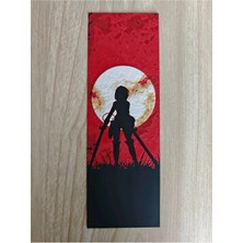 Anka Atölye Attack On Titan Temalı Kitap Ayracı Mikasa Ackerman - Anime Temalı Ayraç