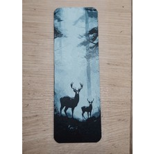 Anka Atölye Ormandaki Geyik Kitap Ayracı – Doğa, Hayvan Mistisizm ve Spirituelizm Temalı Ayraç