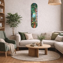 Decorita Cam Kaykay Tablo | Kır Çiçekleri Fısıltısı | 20CM x 80CM