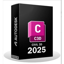 Autodesk Civil 3D 2025 (Windows) 1 Pc-3 Yıl