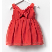 Butik Kız Çocuk Özel Tasarım Pamuklu Astarlı Elbise