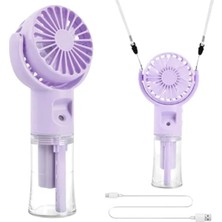 Astraltech Dönen Su Sisli El Fanı - 4 Kademeli Rüzgar, Şeffaf Su Haznesi, Sessiz Çalışma