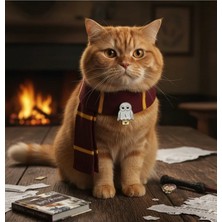 Toyfest Harry Potter Hedwig Metal Pin Rozet 3x4 cm Lisanslı Koleksiyon Ürünü