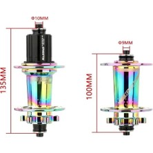 Hassns Bikeway Pro 7 Ön + Arka 32 Delik Bisiklet Jant Göbek Seti