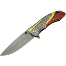Haps Bugs Cravus Sibirya Yellow Hunter Knife S-2003 20,5 cm