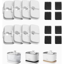 Petlibro Dockstream Kedi Su Pınarı Filtre Seti 8'li Paket