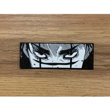 Anka Atölye Jujutsu Kaisen Choso Gözleri Çizimli Kitap Ayracı - 3D Baskı Anime Temalı Ayraç / Hediyelik Eşya