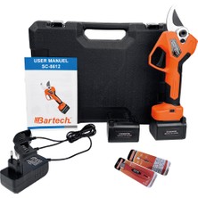 Bartech SC-8612 Bataryalı Budama Makası 45 mm