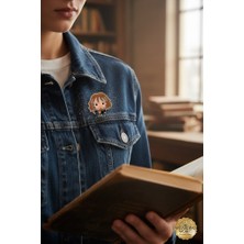 Toyfest Harry Potter Hermione Granger Pin Lisanslı Metal Çanta Rozeti Hogwarts Aksesuarı