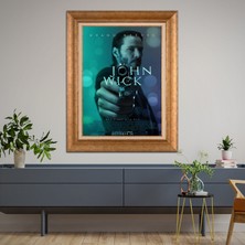 Giyense Altın Varaklı Çerçeveli Paspartulu Tablo ZS569