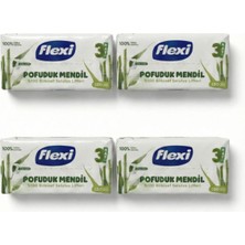 Flexi Pofuduk Mendil 3 Katlı 4’lü Set 600 Yaprak %100 Bitkisel Selüloz 17X19 cm