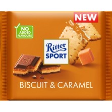 Ritter Sport Caramel & Bıscuıt 100 Gr*10'lu