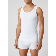 Balkonda Erkek Atlet Pamuklu Iç Çamaşır 6'lı Paket Slim Fit Rahat - Ceylanoğlu