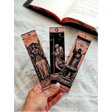 Anka Atölye 3’lü Tarot Kartı Temalı Kitap Ayracı Seti 2 – Mistik ve Spiritüel Koleksiyonluk Tasarım