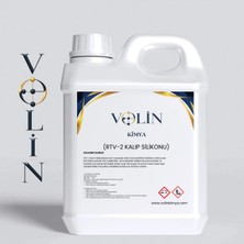 Rtv-2 Kalıp Alma Silikonu 10 Shore 5 kg ve 100GR Katalizörlü 1.sınıf Yağ Kusmaz Yarı Şeffaf