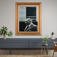 Giyense Altın Varaklı Çerçeveli Paspartulu Tablo ZS1781