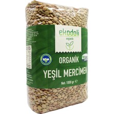 Ekodoli Organik Organik Yeşil Mercimek 1 kg