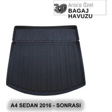 Elorcar Audi A4 B9 2016 ve Sonrası Bagaj Havuzu