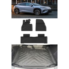 Sahler Byd Sealion 7 2025 ve Sonrası 4.5d Paspas ve 3D Rizline Bagaj Havuzu Alt