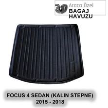 Elorcar Ford Focus 4 Sedan 2014-2018 (Kalın Stepneli Modeller) Bagaj Havuzu