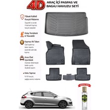Renault Megane3 Hatchback 2010 Model Araca Özel Paspas Takımı + Bagaj Havuzu
