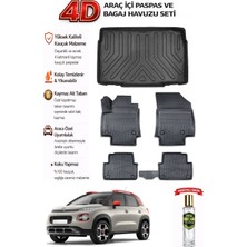 Citroen C3 Aircross 2019 Model Araca Özel Kokusuz Paspas Takımı + Alt Bagaj Havuzu