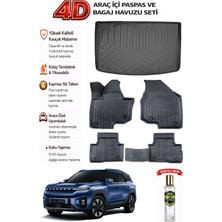Ssangyong Torres Evx 2025 Model Araca Özel Kokusuz Paspas Takımı + Bagaj Havuzu