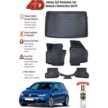 Volkswagen Golf 6 2009 Model Araca Özel Kokusuz Paspas Takımı + Bagaj Havuzu