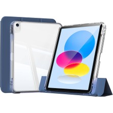 Maks Technology iPad 10.9 2022 (10.nesil) Kılıf Magnetik Ayrılabilen Airbagli ​mkst Sliding Tablet Kılıfı - Laciver