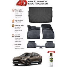 Cupra Formentor 2023 Model Araca Özel Kokusuz Paspas Takımı + Üst Bagaj Havuzu