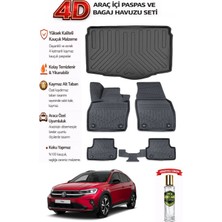 Volkswagen Taıgo 2024 Model Araca Özel Kokusuz Paspas Takımı + Alt Bagaj Havuzu