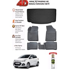 Hyundai I10 2017 Model Araca Özel Kokusuz Paspas Takımı + Bagaj Havuzu